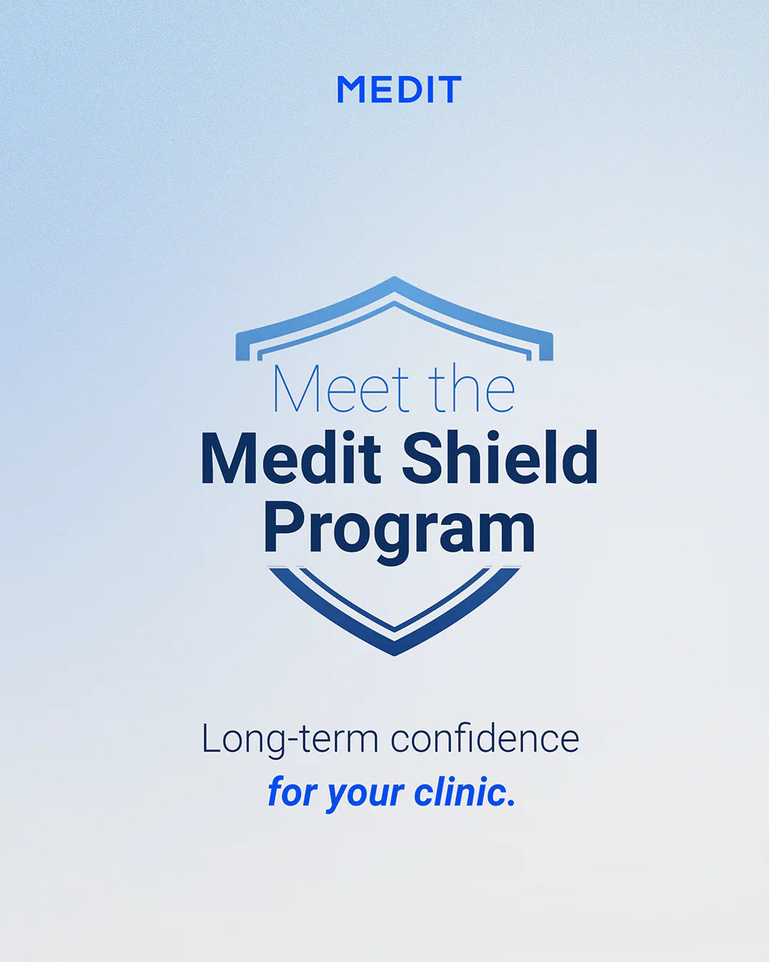 Medit Shield Program — Your scanner’s trusted companion