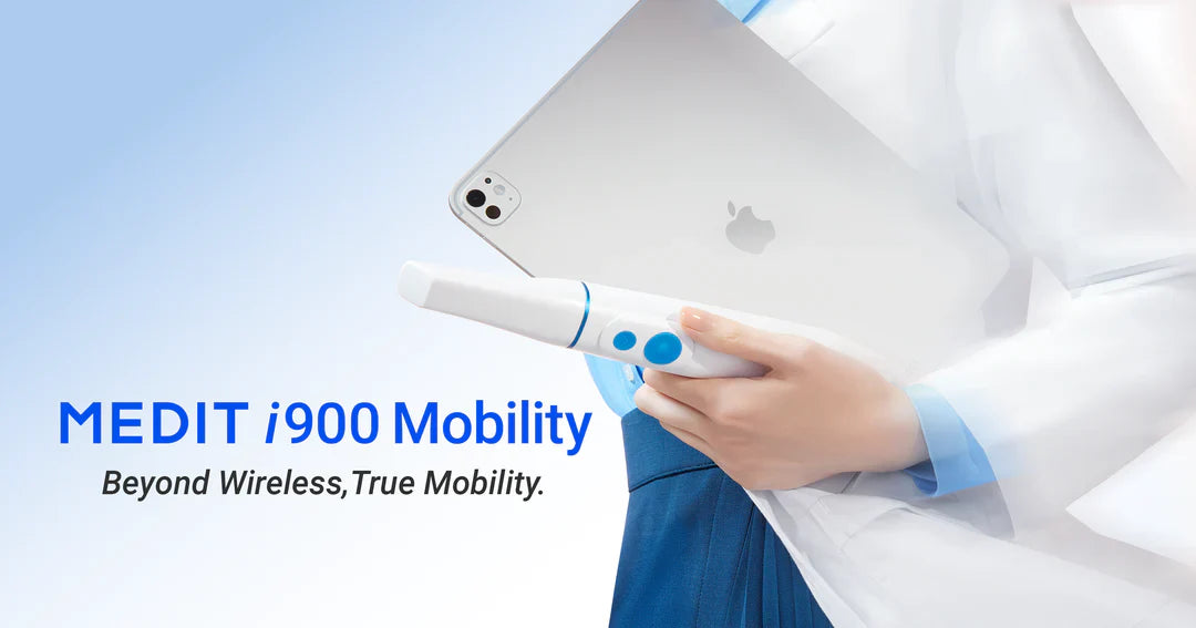 Introducing the Medit i900 Mobility — Beyond Wireless, True Mobility